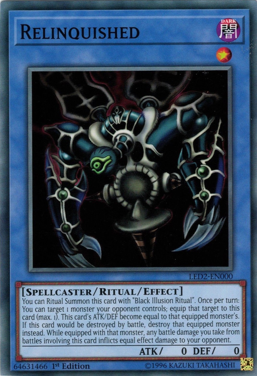 Relinquished YuGiOh! FANDOM powered by Wikia