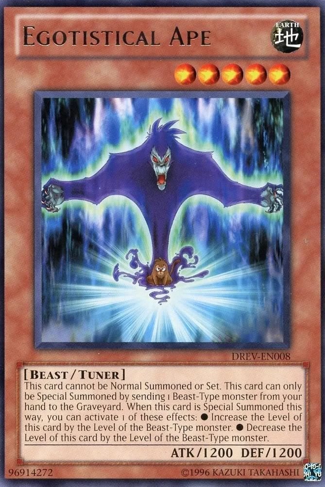 Egotistical Ape YuGiOh! FANDOM powered by Wikia
