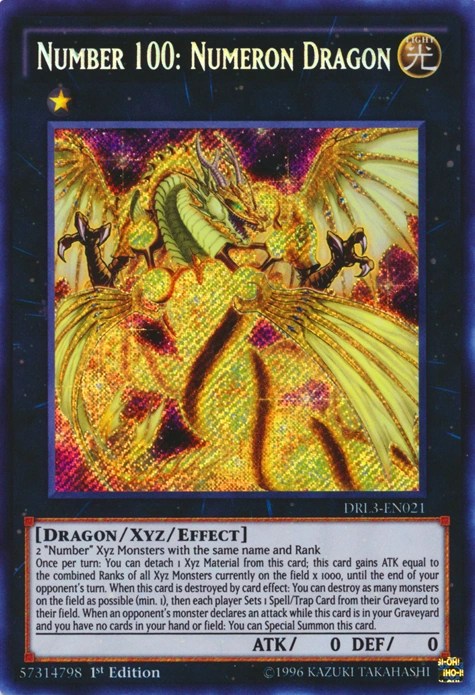 Number 100: Numeron Dragon | Yu-Gi-Oh! | FANDOM powered by Wikia