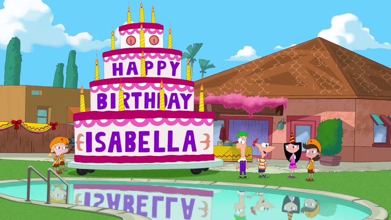 Image Isabellacake.jpg Phineas and Ferb Wiki FANDOM powered by Wikia