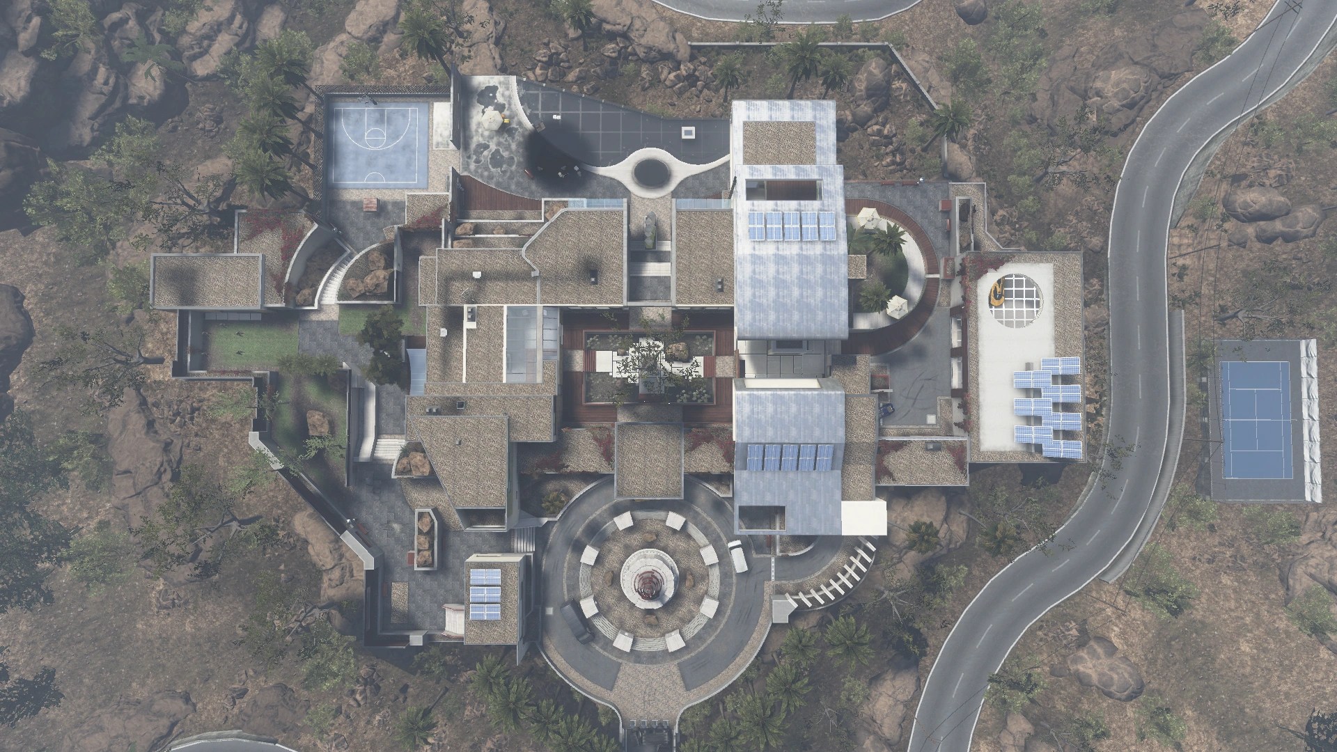 Image Raid aerial view BOII.png Call of Duty Wiki FANDOM powered