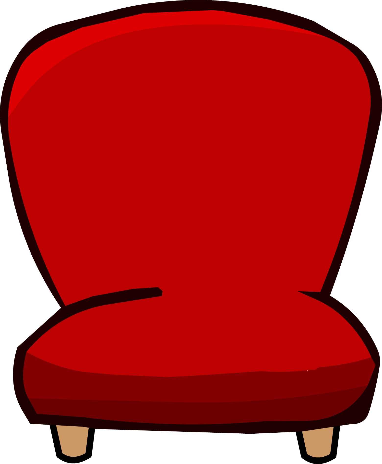 Red Plush Chair Club Penguin Wiki Fandom powered by Wikia