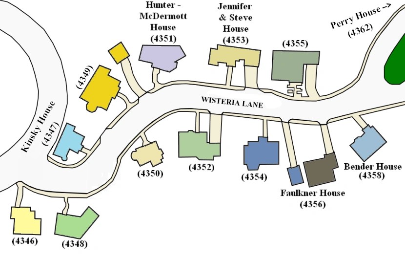 Image Wisteria Lane Map.png Wiksteria Lane FANDOM powered by Wikia
