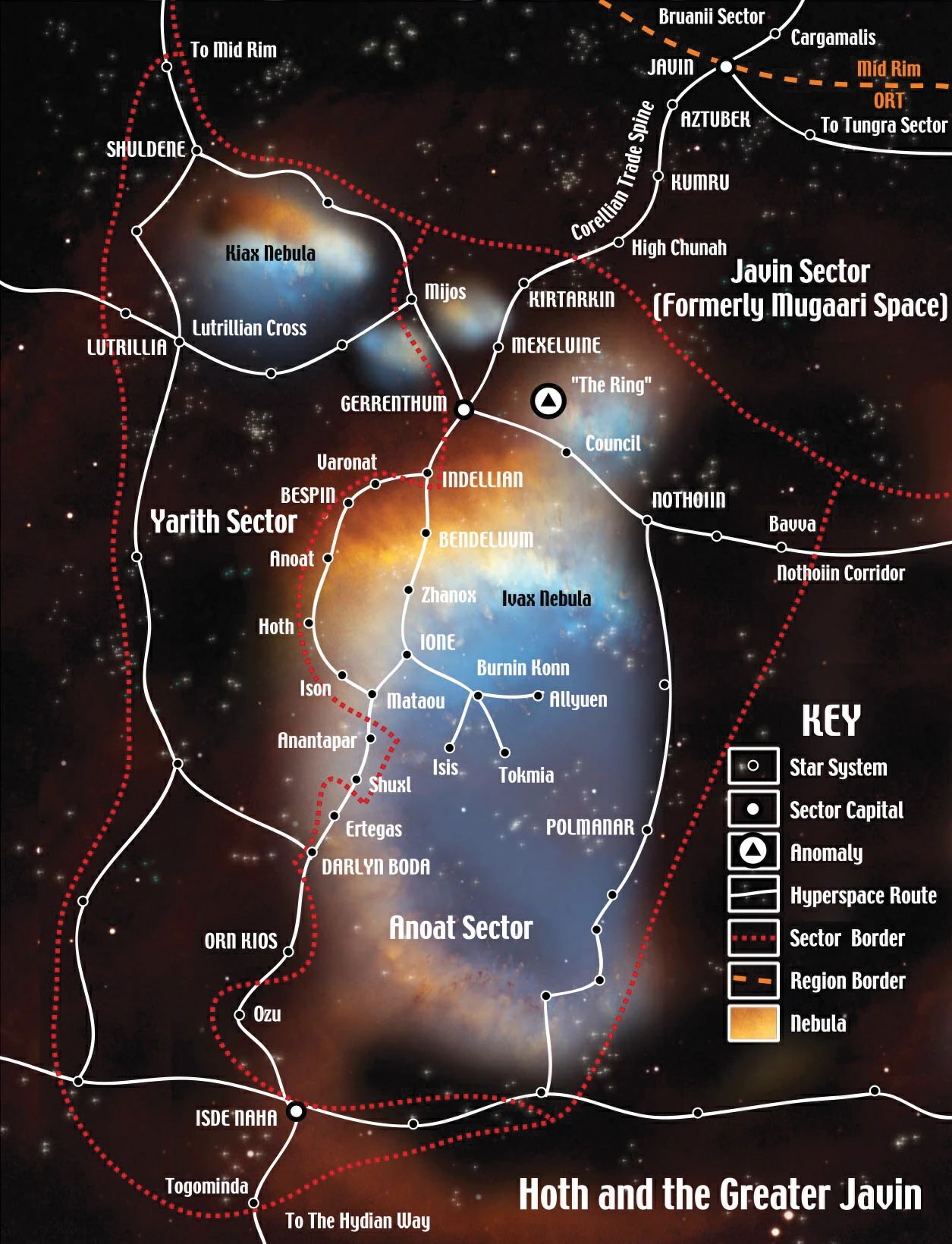 Sector Anoat Star Wars Wiki FANDOM powered by Wikia