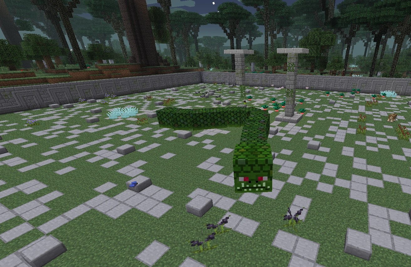 Minecraft Twilight Forest Naga Boss Gambleh g