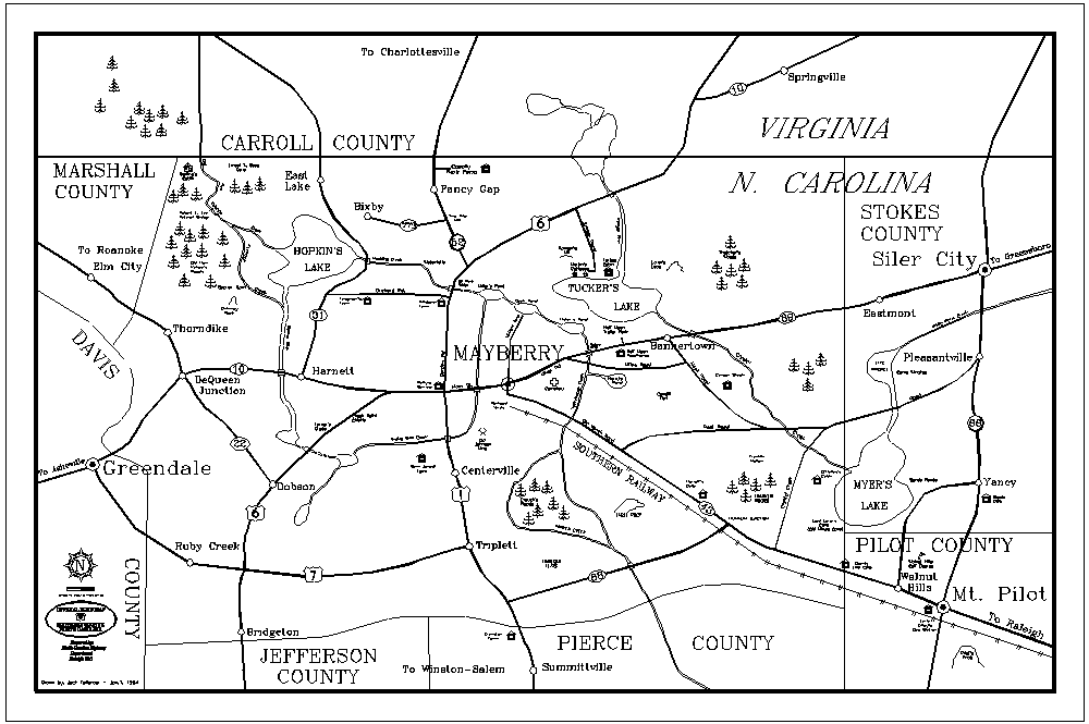 Locations mentioned in TAGS Mayberry Wiki Fandom powered by Wikia