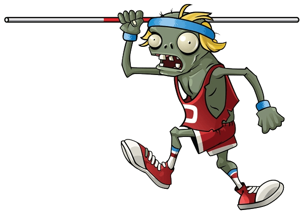 Pole Vaulting Zombie Plants vs. Zombies Wiki Fandom powered by Wikia