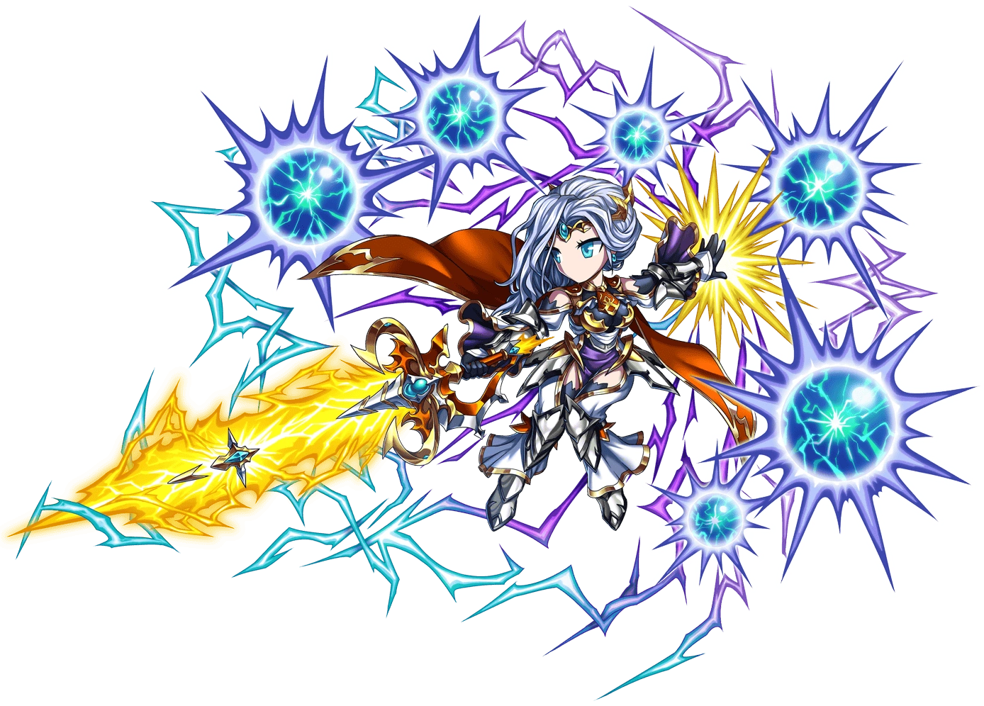 Furious Thunder Cleria Brave Frontier Wiki FANDOM