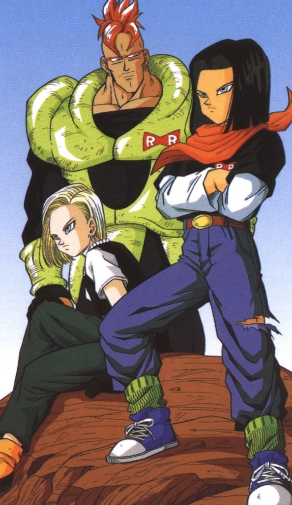 are android 17 and 18 cyborgs | Family Man Librarian