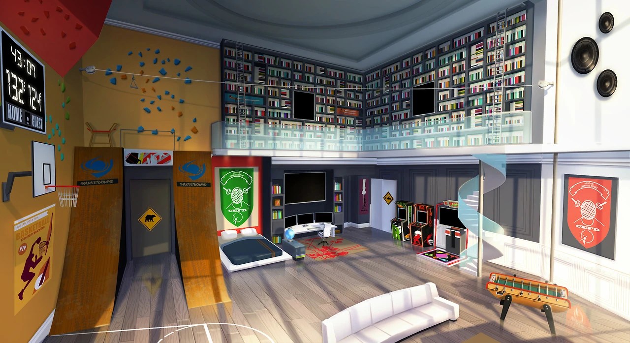 Image Adrien's Room Concept Art 1.jpg Miraculous Ladybug Wiki