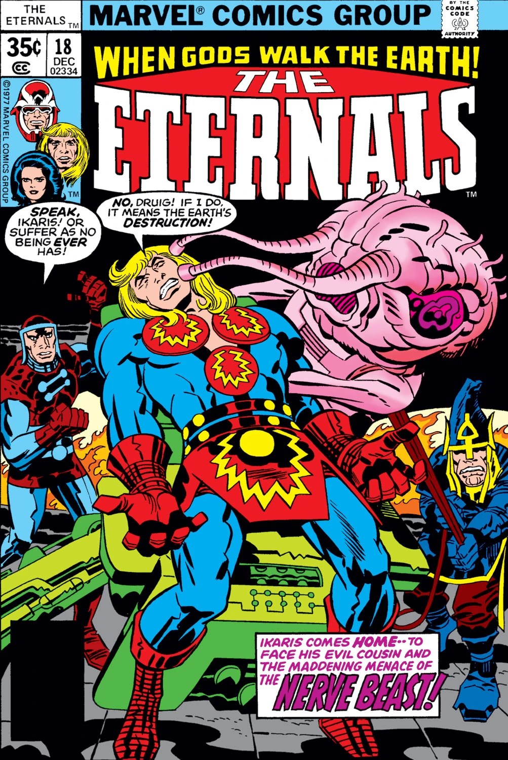 Despite their long history, the narrative volume of the eternals is relatively light compared to other characters within marvel comics from the same time. The Eternals Comic Vs Movie . Eternals Vol 1 18 | Marvel Database | FANDOM powered by Wikia