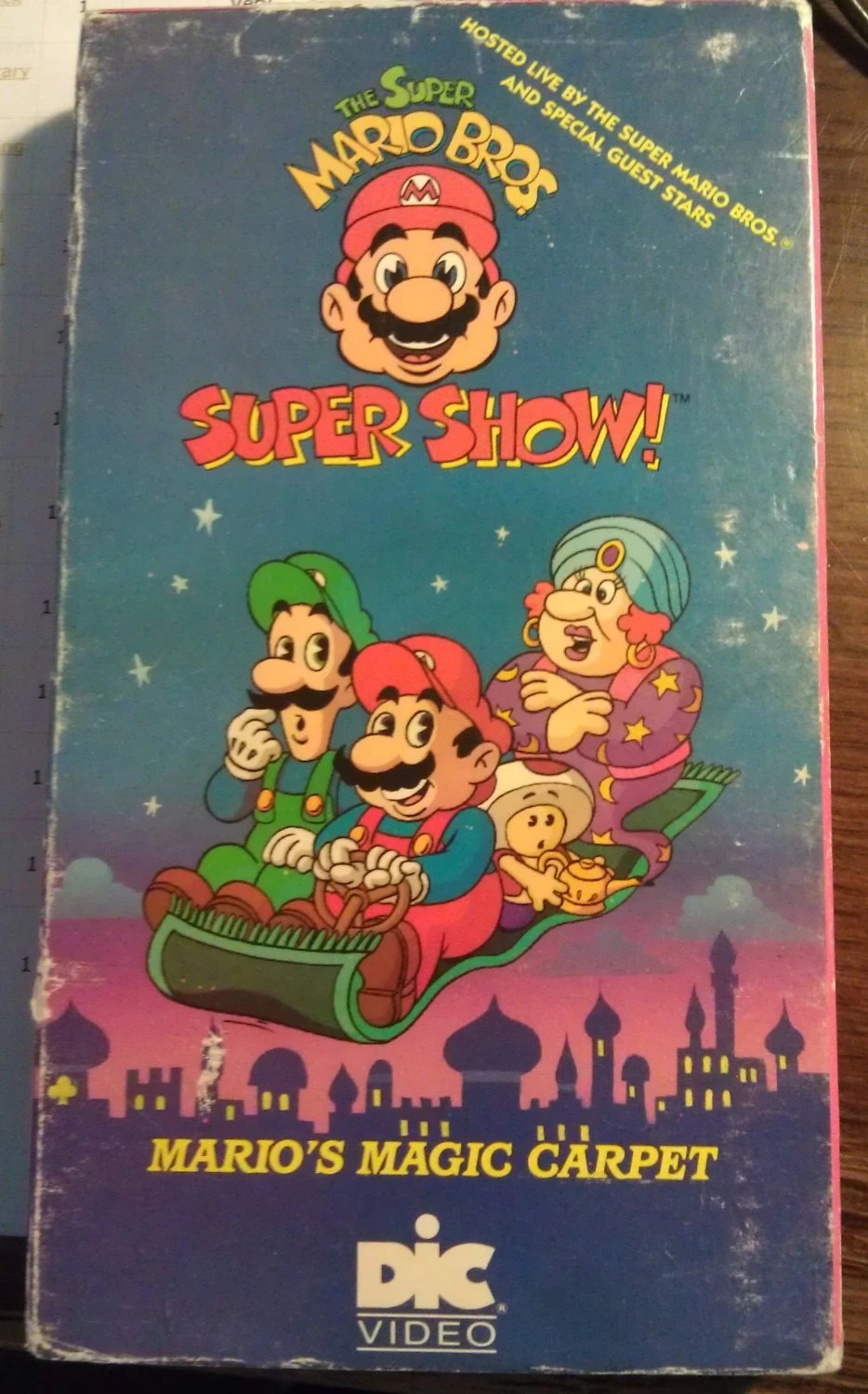 Super Mario Bros. Super Show (VHS) Twilight Sparkle&#039,s Media Library