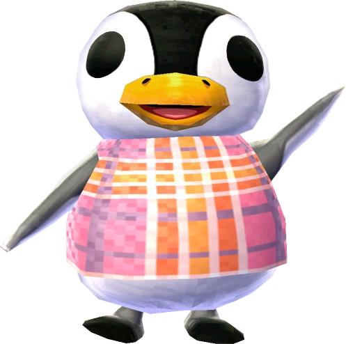 blue penguin animal crossing | Jais Way