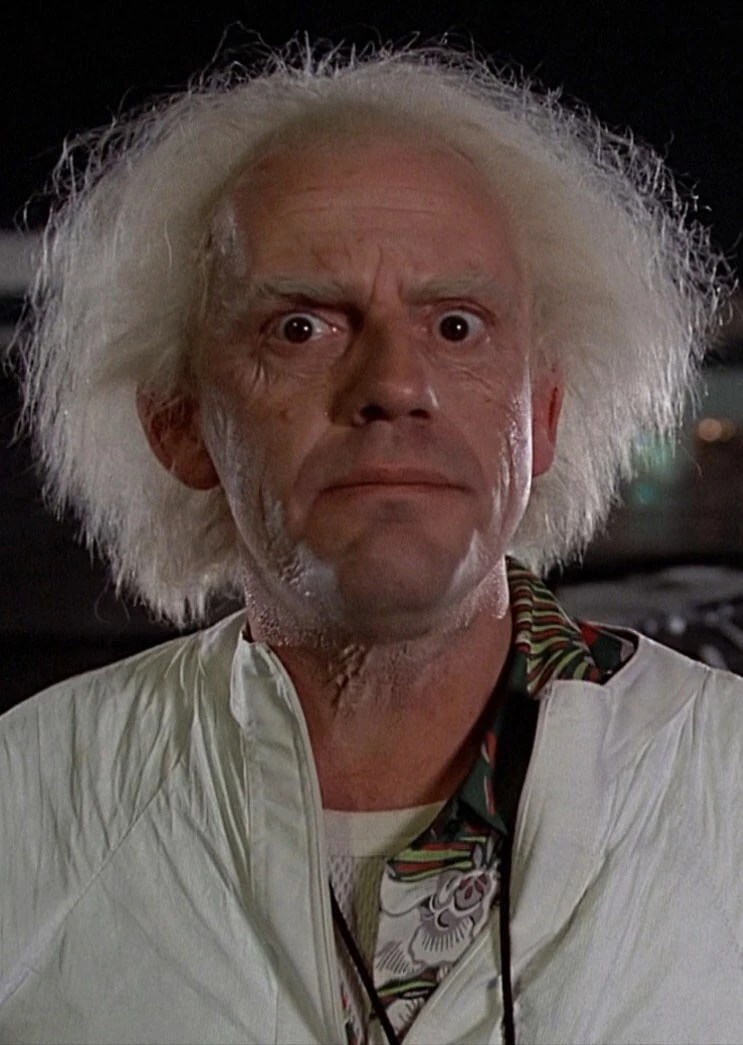 Dr. Emmett Brown Back To The Future 1985 Movie Wikia FANDOM powered
