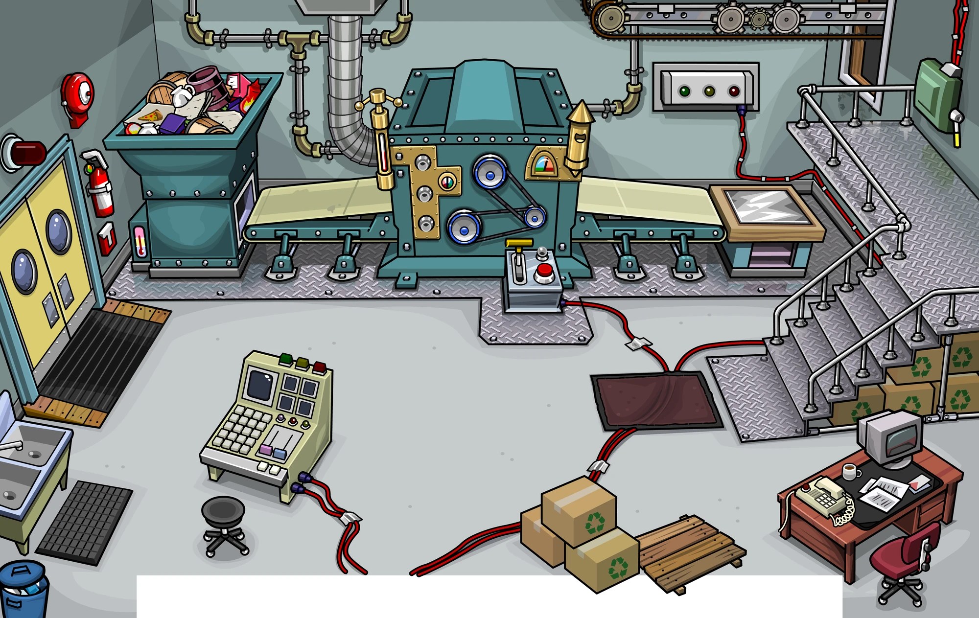 Recycling Plant Club Penguin Wiki FANDOM powered by Wikia