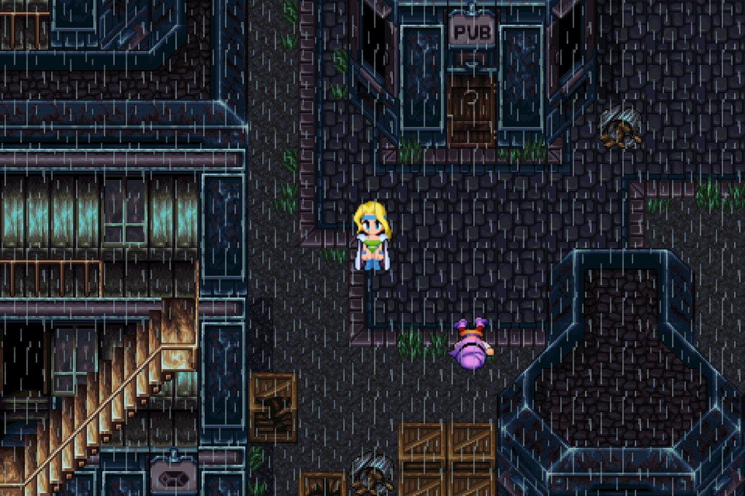 final fantasy 6 zozo clock time | Pita Bloom