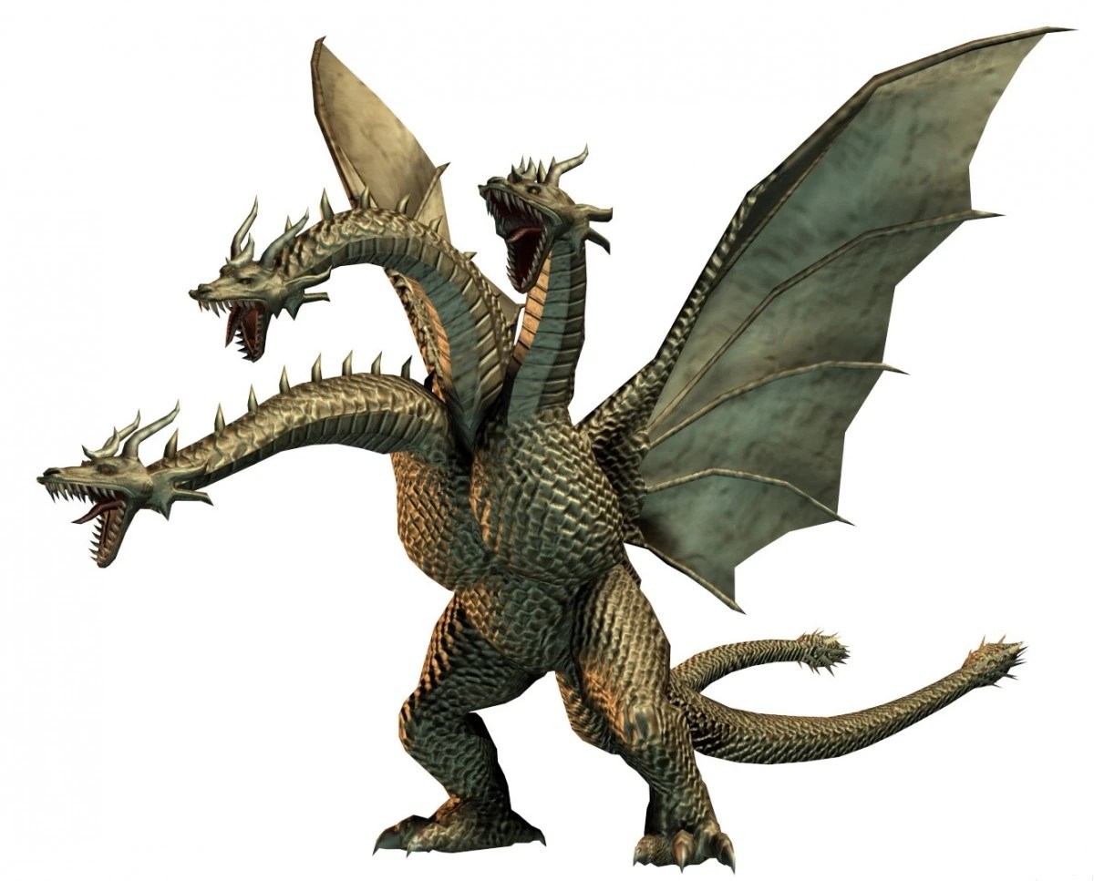 King Ghidorah King Ghidorah Master of Monsters | Family Man Librarian