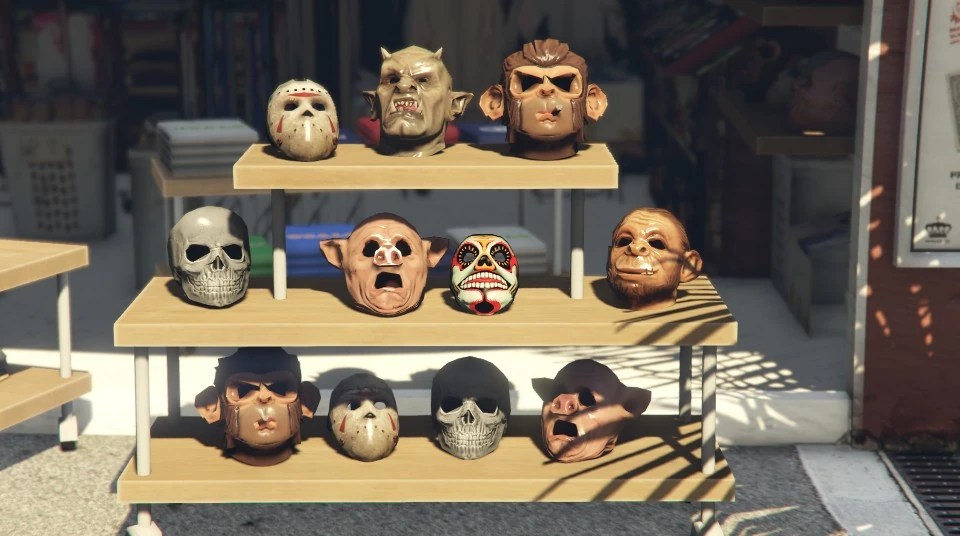 Gaming Rifle 6 GTA5 Mask Shop Info. Location!