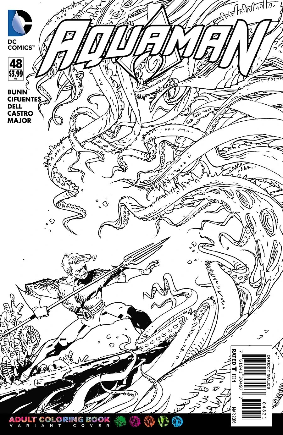 He is one of the founders of the justice league. Image - Aquaman Vol 7 48 Coloring Book Variant.jpg | DC ...