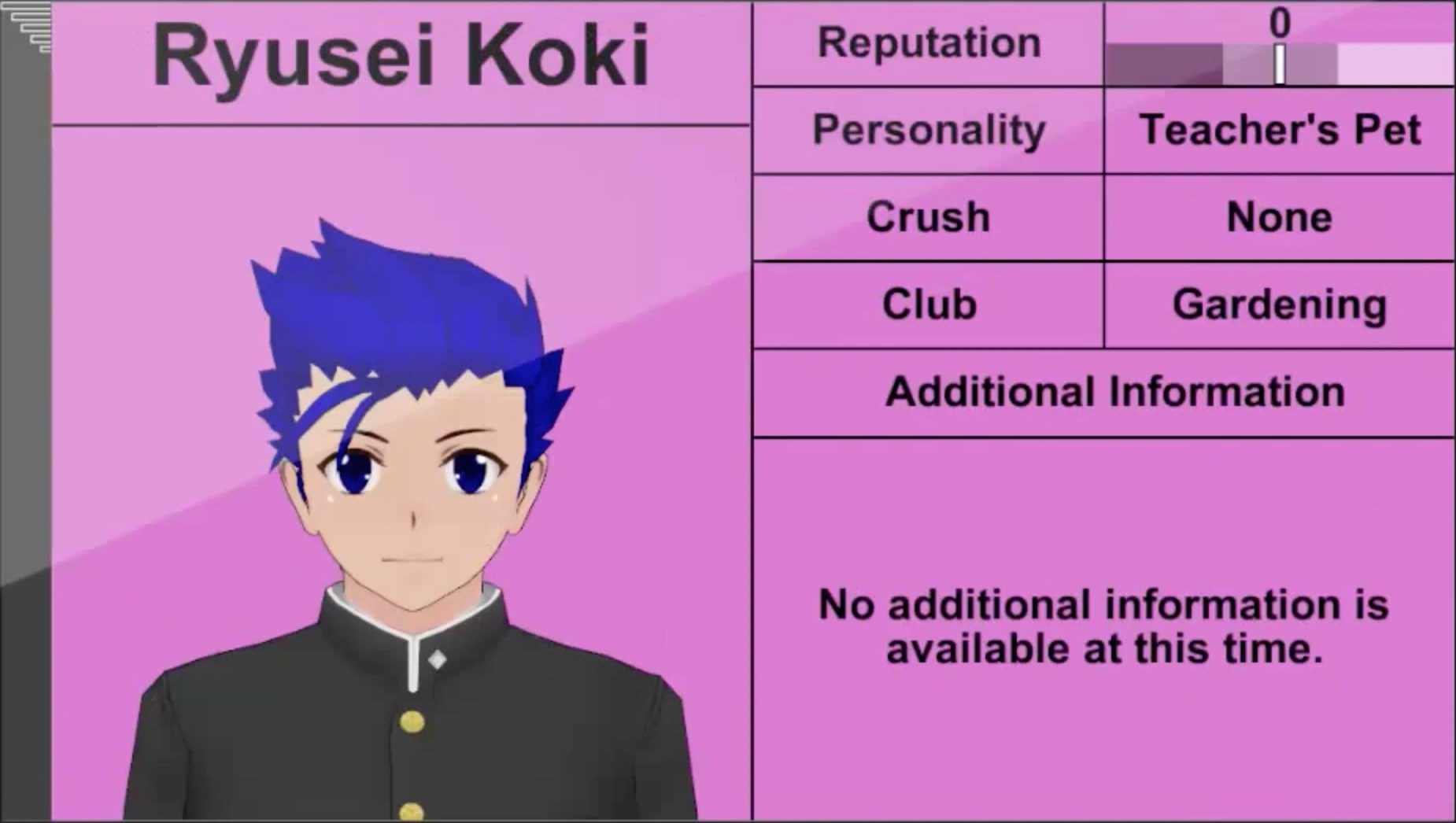 Image Ryuseinewprofile.png Yandere Simulator Wiki Fandom powered