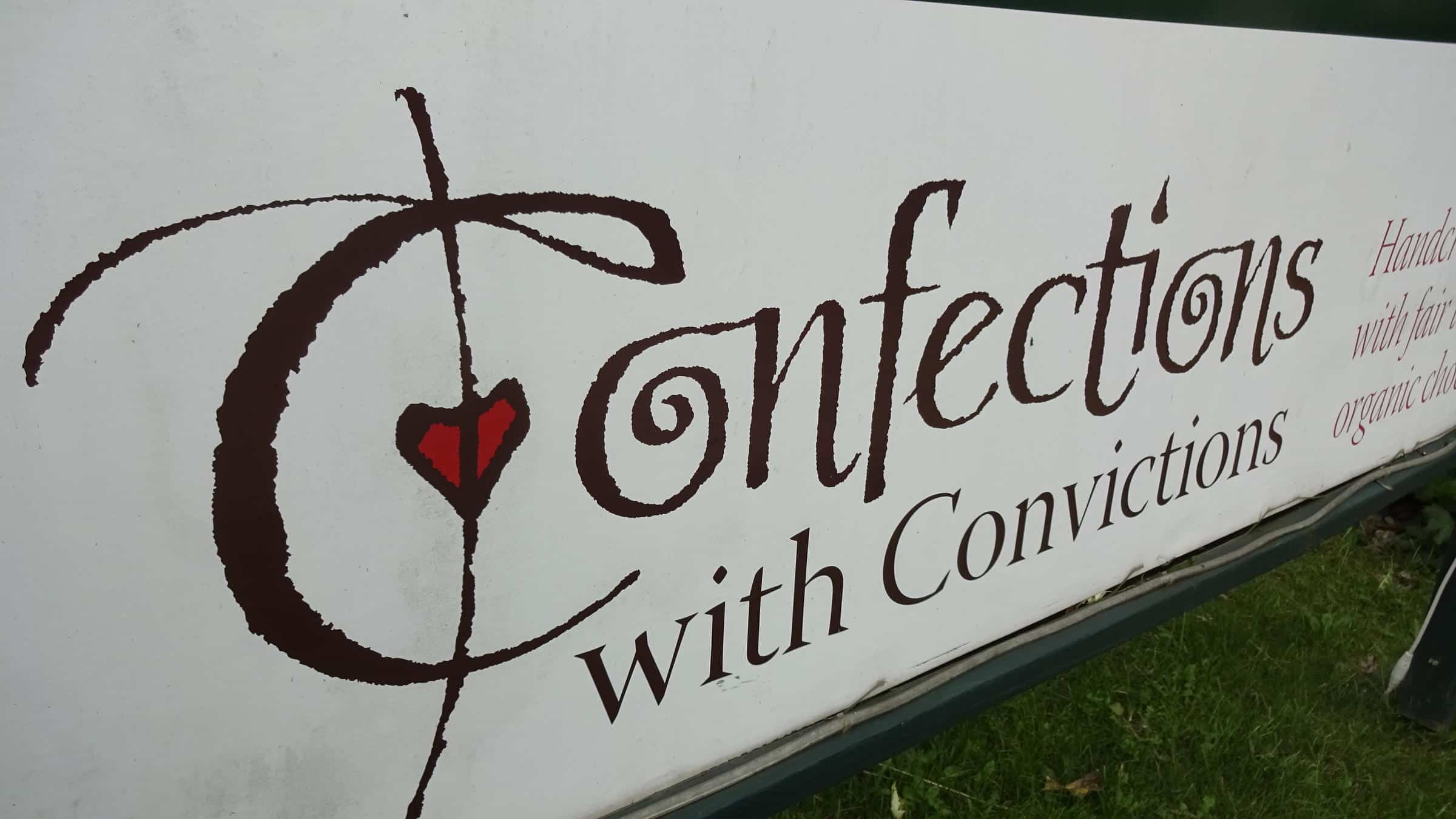 Confections with Convictions chocolate rebranding Vigor