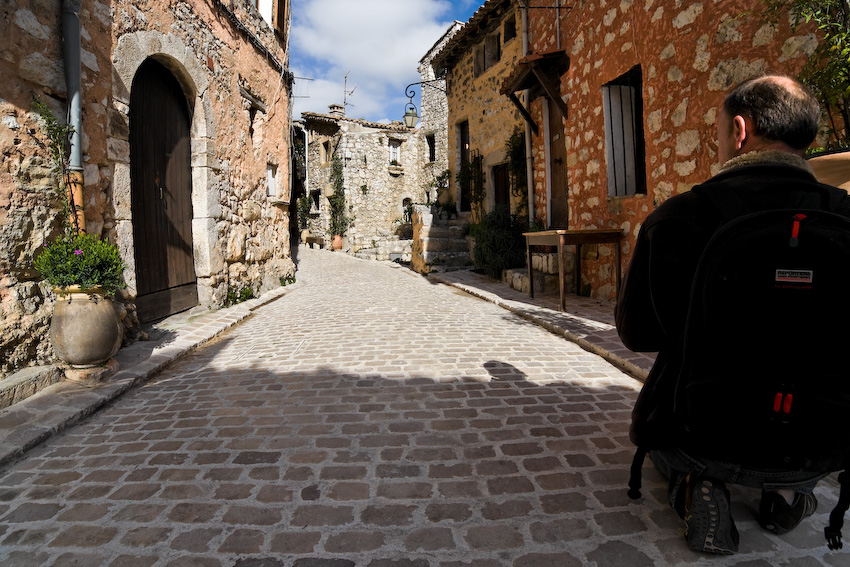 Le village de Tourrettes sur Loup Poterie La Bergerie