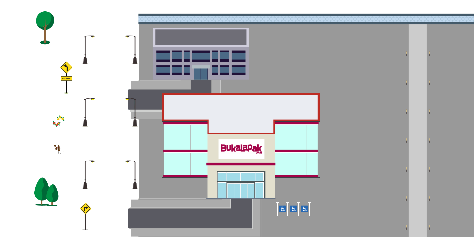 Jalan Raya Indonesia Visual Interaktif Kompas