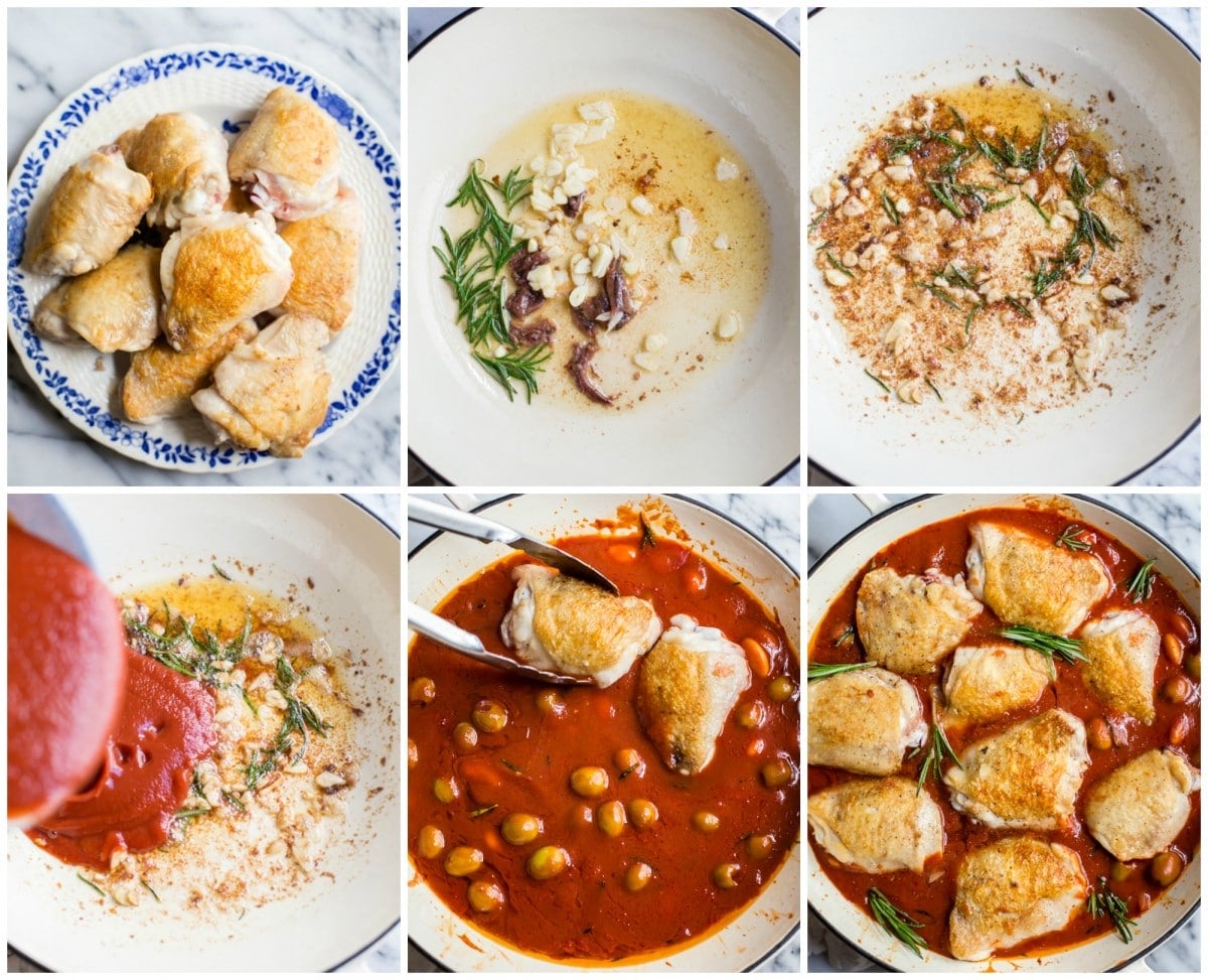 Italian Rosemary Chicken Stew Vikalinka