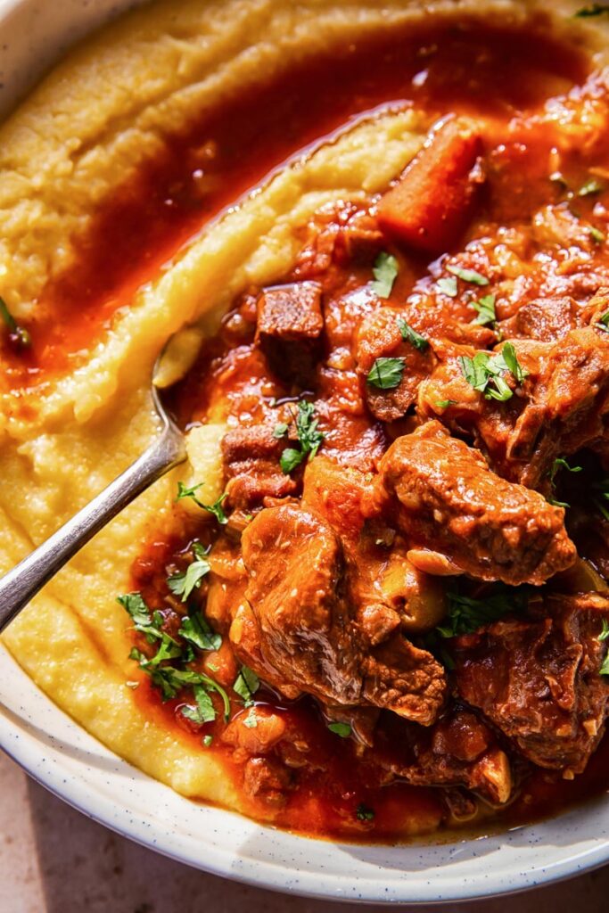 Slow Cooker Italian Beef Stew Vikalinka