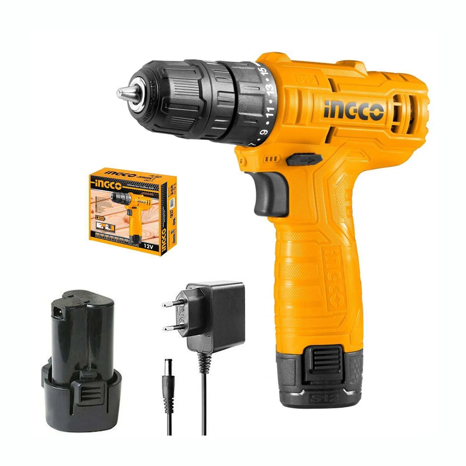Ingco CIRLI2002 20V 2100rpm Impact Driver Cordless Power Tool Vikas