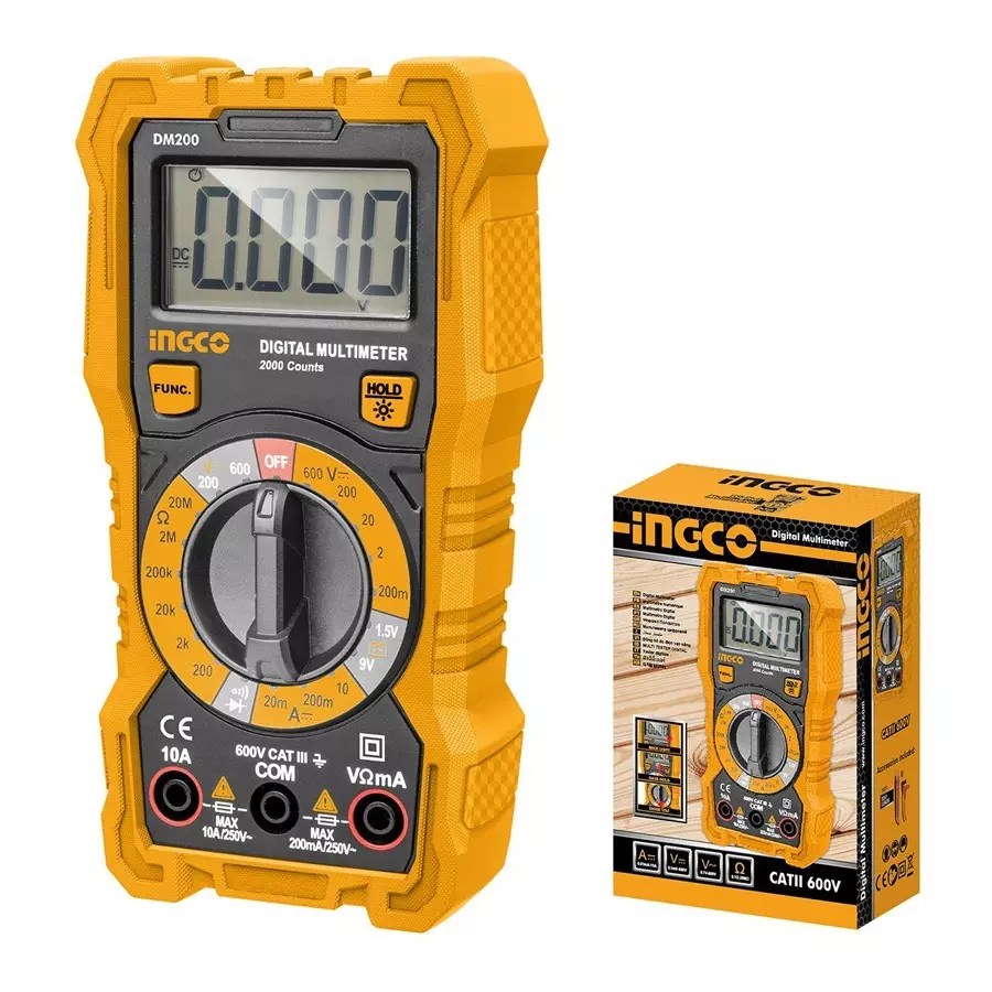 Ingco DM200 Digital Multimeter Vikas Tool Mart