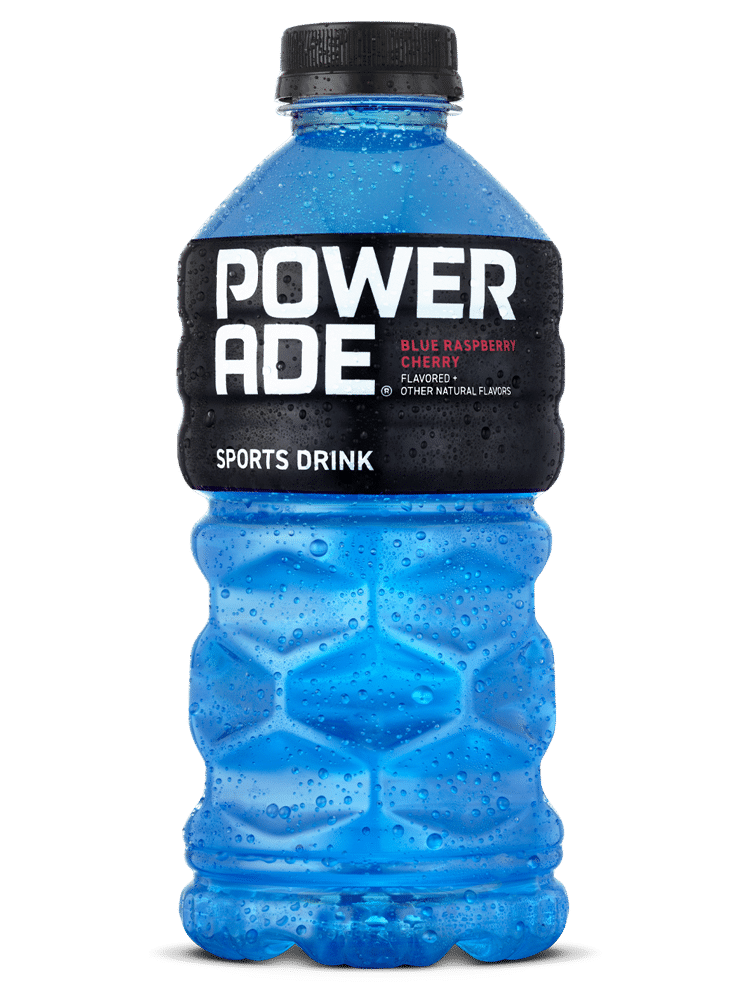 Powerade Blue Raspberry Cherry Viking Coke