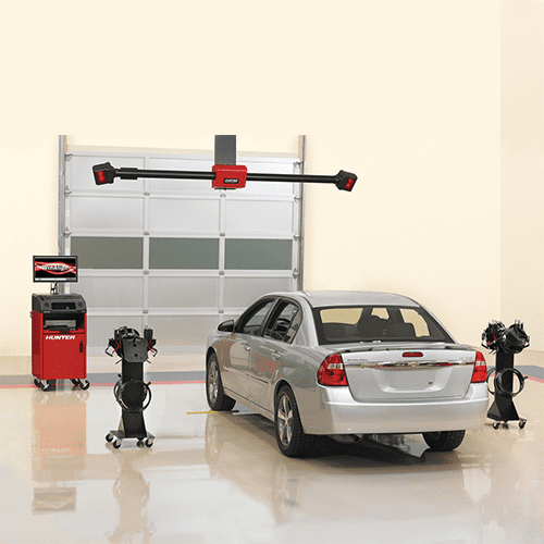 Distributors of Hunter garage equipment