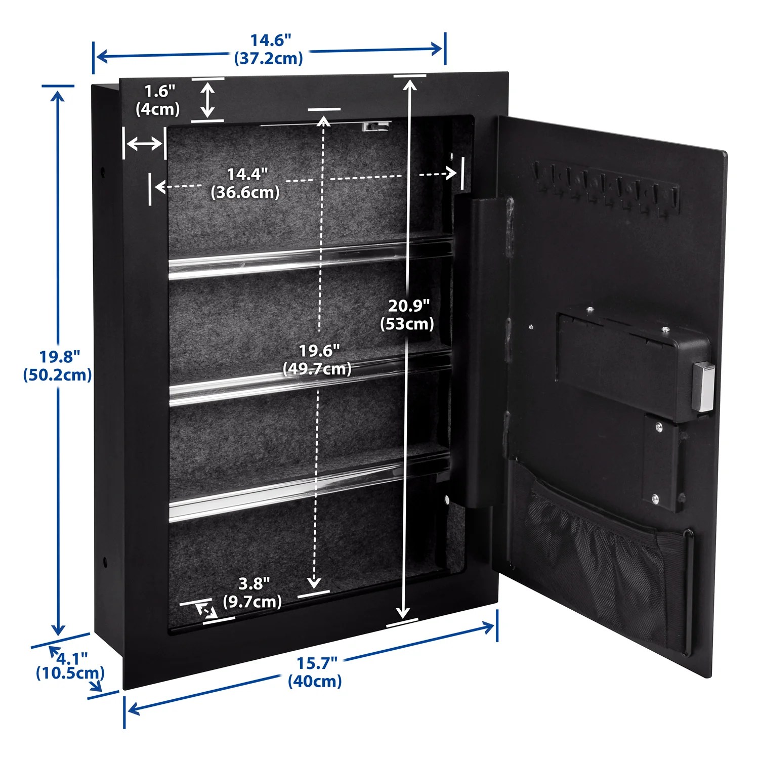 Viking Security Safe VS52SX Mechanical Hidden Wall Safe with Simplex