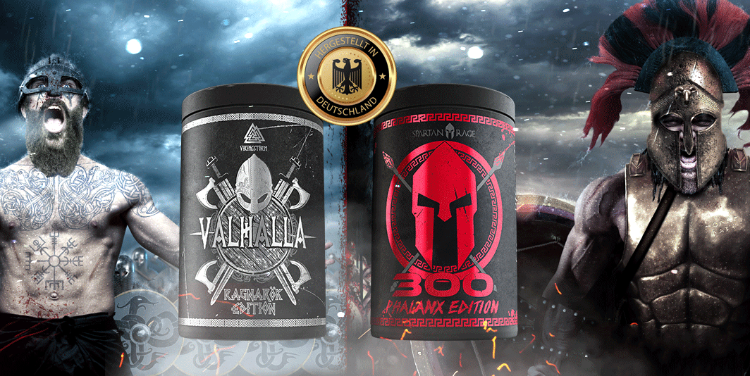 Die neuen Gods Rage Pre Workout Booster Team Viking GmbH