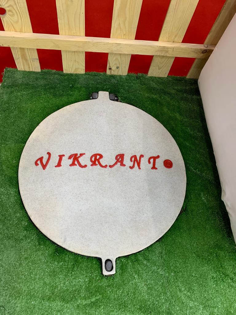 FRP Composite Underground Water Tank Cover Vikrant Manhole Covers