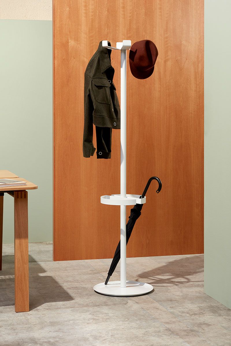 Standing Coat Rack and Umbrella Stand Kit Vilagrasa