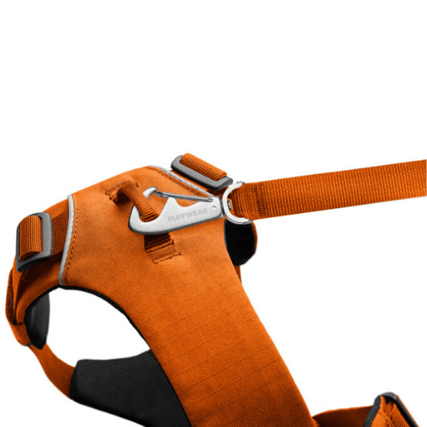 Ruffwear Front Range leash Campfire Orange NY VILDHUNDEN.SE