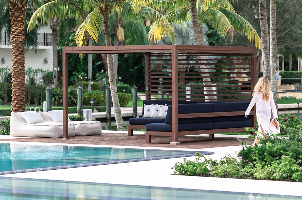 PERGOLAS & CABANAS Villa Terrazza Patio Furniture, Sonoma 7079338286
