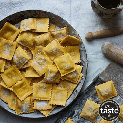 Fresh Pasta Spinach & Ricotta Ravioli Village Greens, Charlesworth