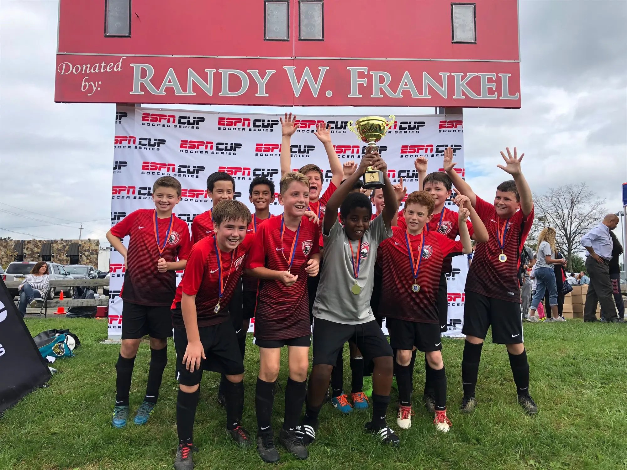 Cougar U12 Soccer Boys Red Team Wins Parsippany Pride Invitational The Village Green