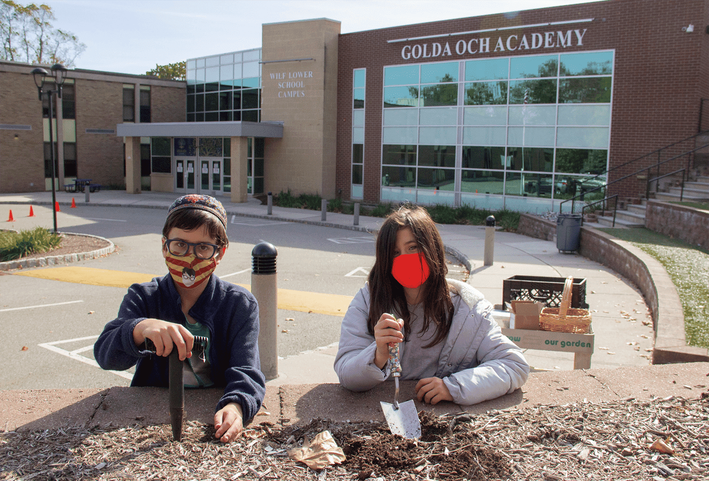 Golda Och Academy Students Create a Living Memorial to the Children of