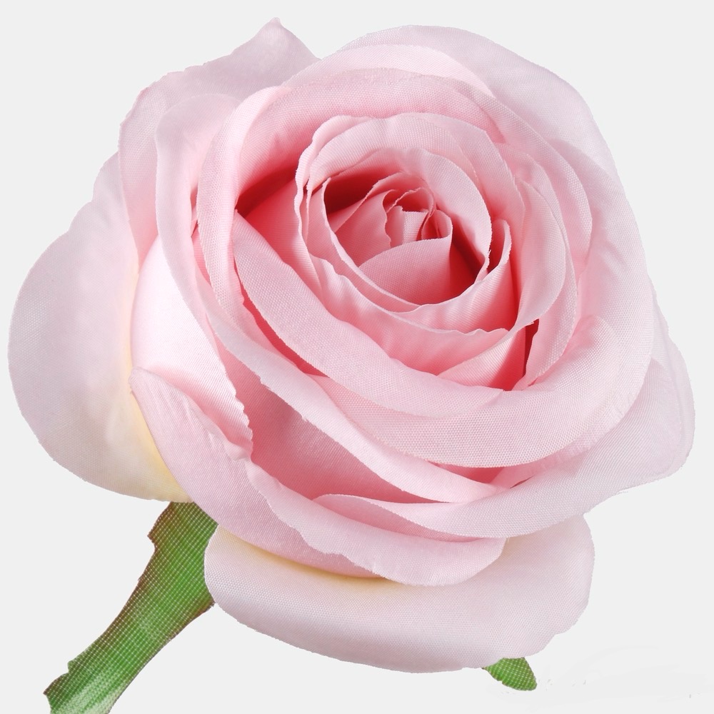 BULK Large Rose Bud Heads (Pack 12) Light Pink Village Green