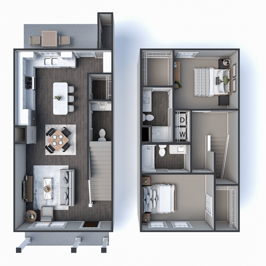 Village at Old Fort Luxury Townhomes for Rent