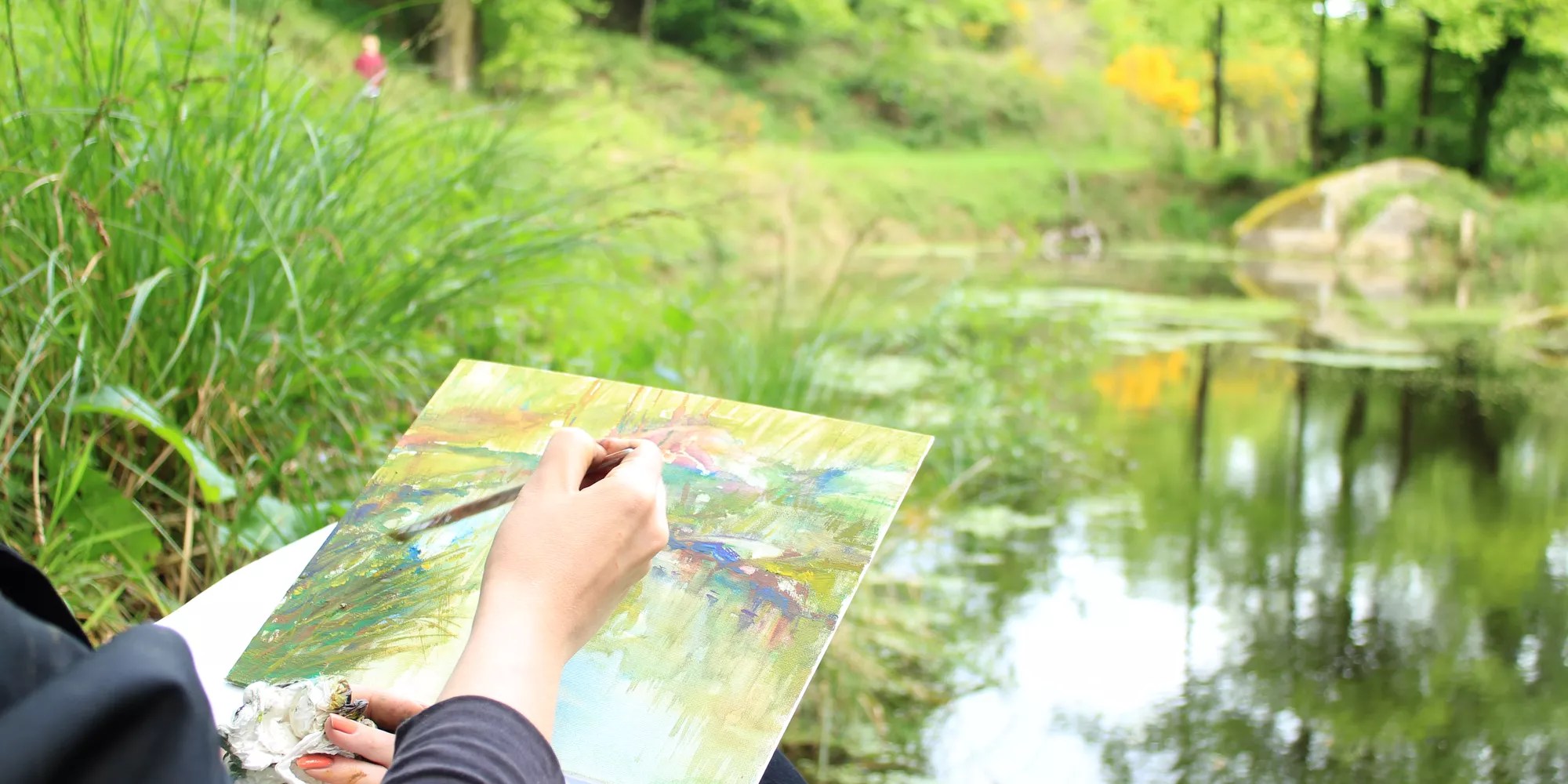 PAINTING CLASS IN THE ROMANTIC GARDEN OF VILLA BAGATTI VALSECCHI