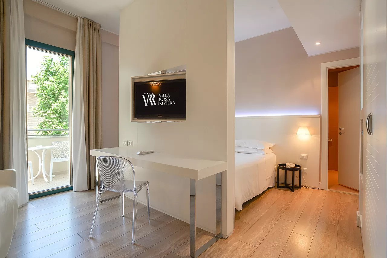 Die Zimmer Hotel Villa Rosa Riviera Rimini