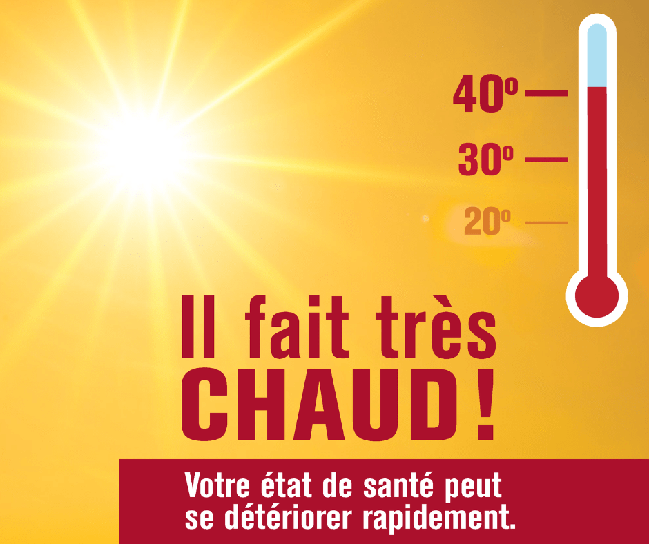 Il fait très chaud! Ville de BoisdesFilion