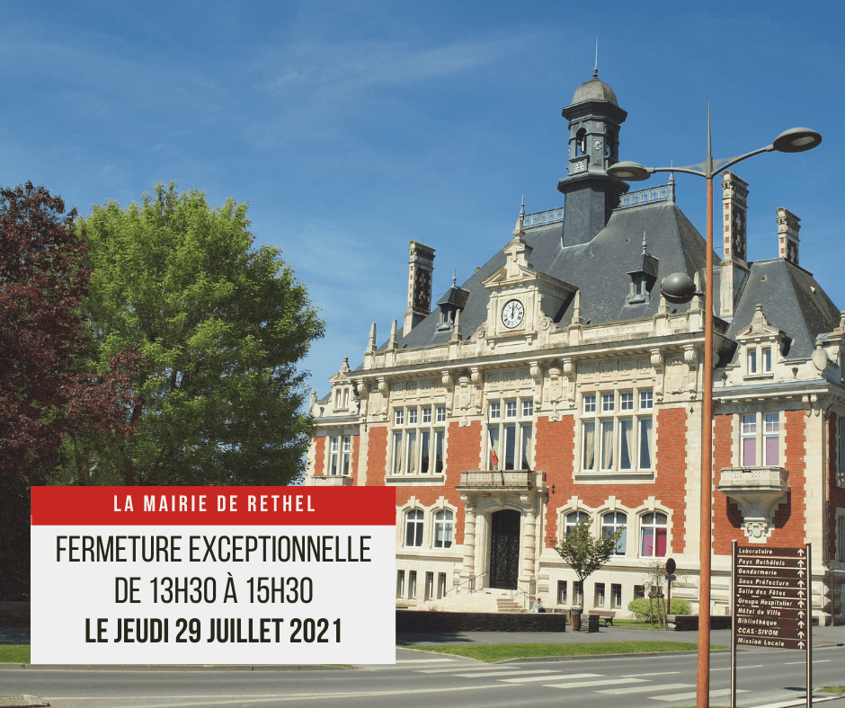 INFORMATION Mairie de Rethel Ville de Rethel