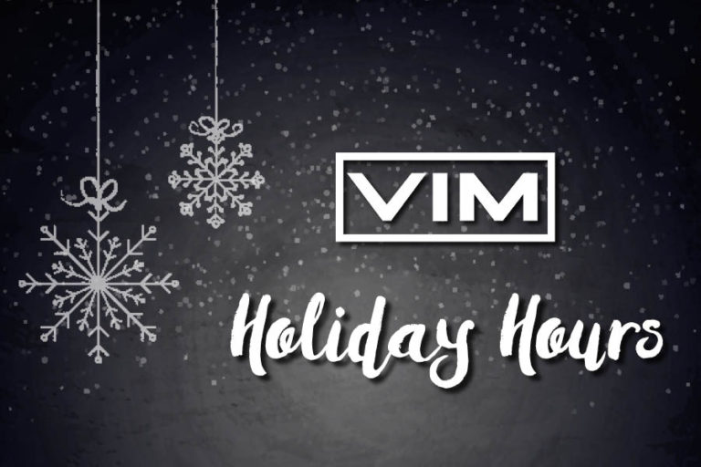 Holiday Hours VIM Fitness
