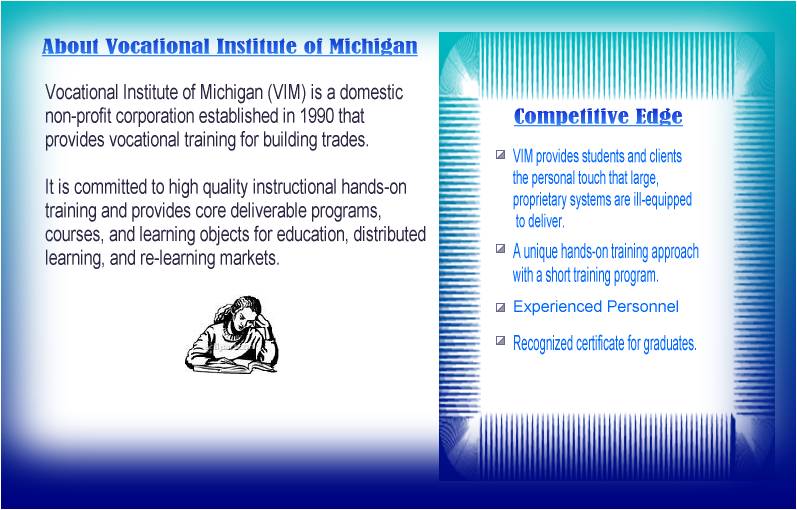 About Us Vocational Institute of Michigan